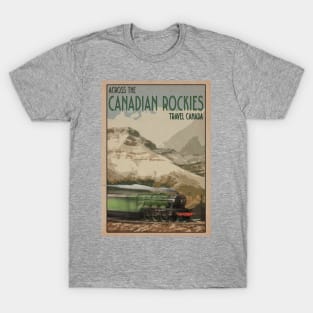 Retro Railway Travel Canada_03 T-Shirt